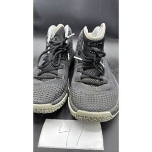 UA HOVR Havoc Basketball Shoes Men's Black Grey Sz 10